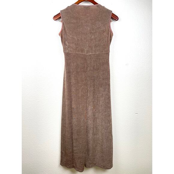 Vintage Womens Dress Sz S Forest Fairy Sparkle Glitter Stretchy Holiday Boho - Picture 11 of 14